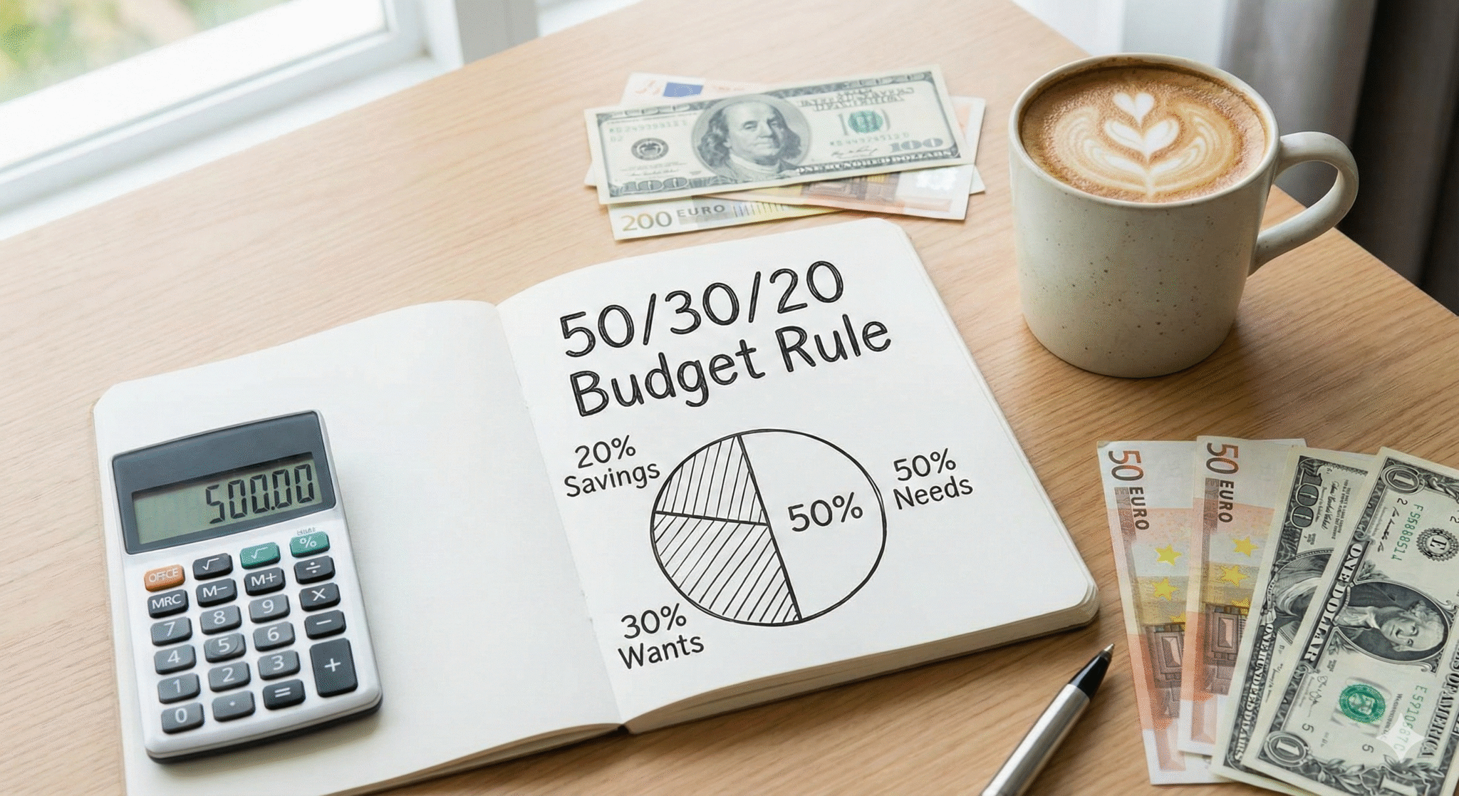 50/30/20 budget rule