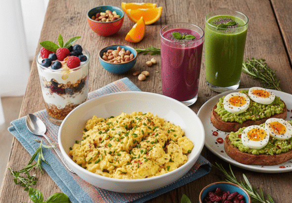 High Protein Breakfast Ideas: 25 Recipes to Start Your Day Right