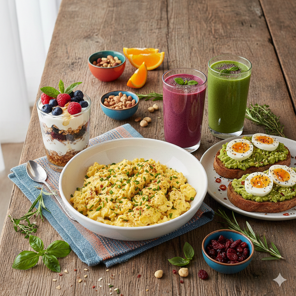 High Protein Breakfast Ideas: 25 Recipes to Start Your Day Right