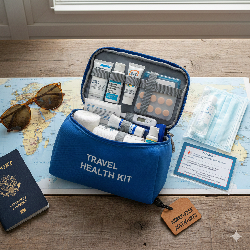 Travel health kit